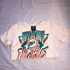 Miami Dolphins Crop Top